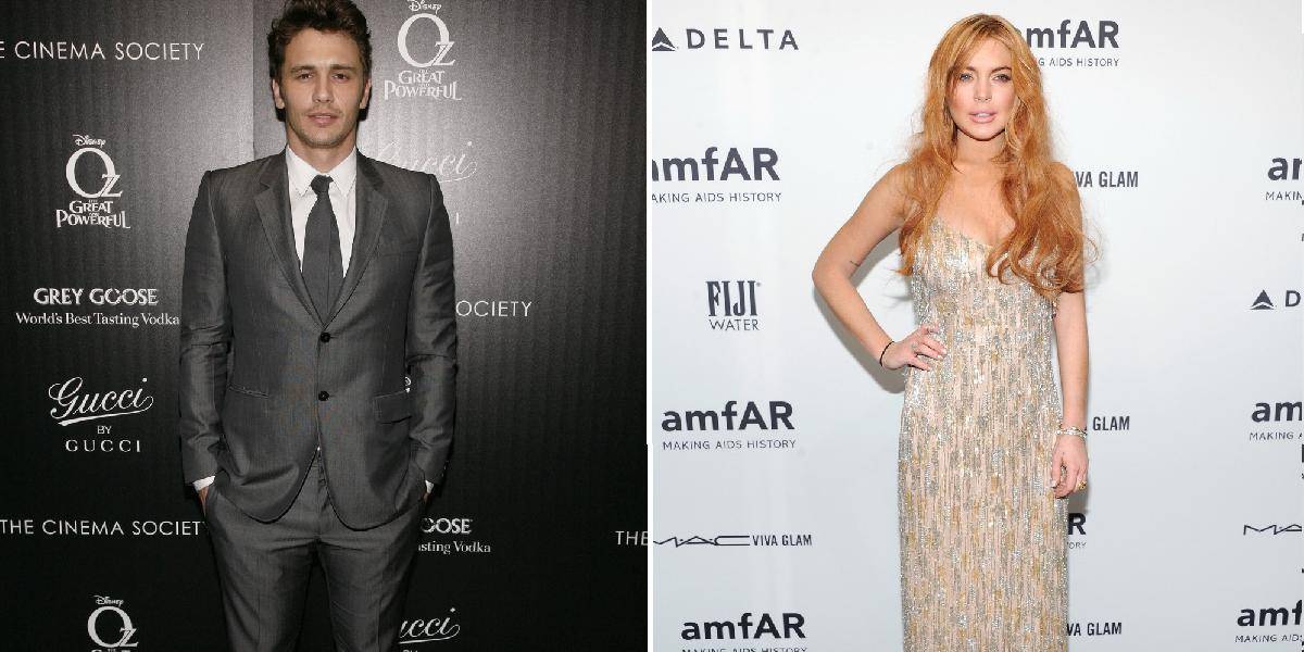 James Franco odmietol Lindsay Lohan: Chcela sa s ním vyspať!