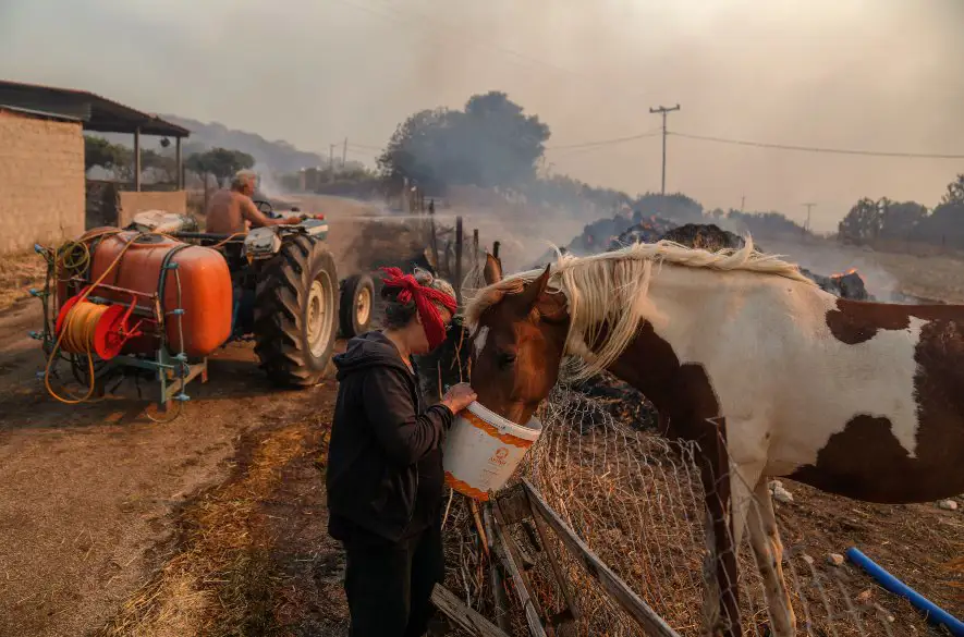 Slovensko vyšle do Grécka na pomoc s lesnými požiarmi 31 hasičov