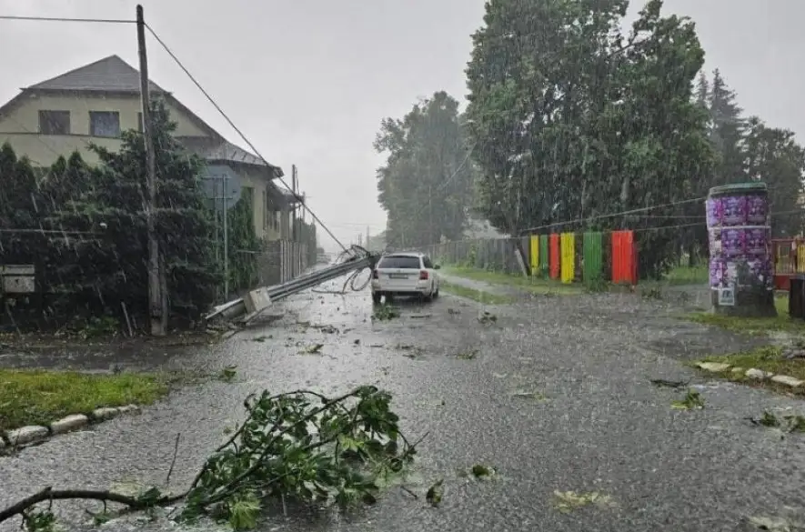 Bardejov vyčísľuje škody po stredajšej búrke