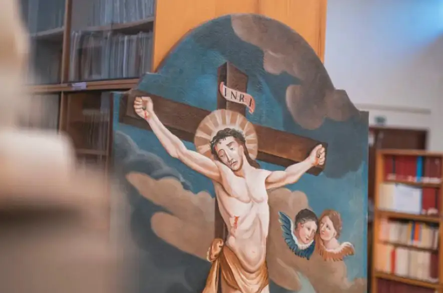 Liptovské múzeum dalo reštaurovať oltárnu maľbu z 19. storočia