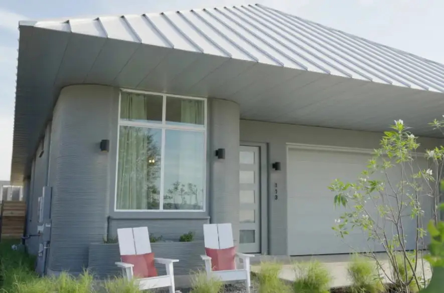 Pozrite sa s nami do najväčšej štvrte na svete vytlačenej pomocou 3D tlačiarne v Texase