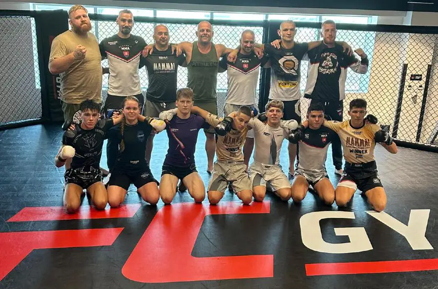 Slovenskí Bojovníci trénovali v Legendárnom UFC Gyme v Abu Dhabi.