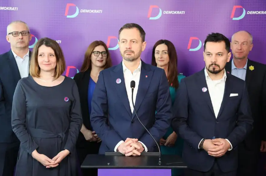 Demokrati: "Ak voľby vyhrajú extrémisti, Slovensko bude čiernou dierou na mape Európy."