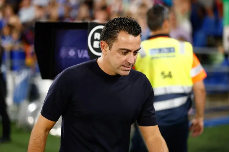 Tréner Barcelony Xavi je nespokojný po remíze v Getafe: "Sotva sa to dá nazvať futbalom"