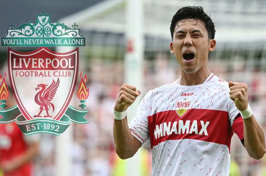 Liverpool podpísal zmluvu s Japoncom Endom zo Stuttgartu