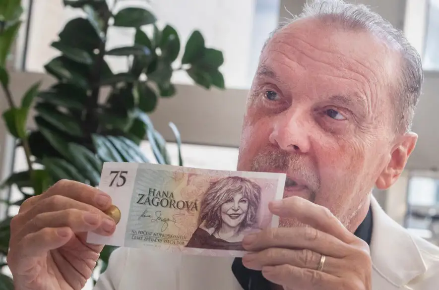 Štefan Margita predstavil pamätnú bankovku Hany Zagorovej