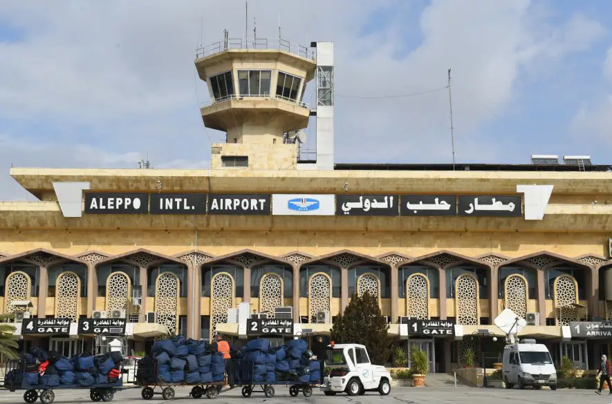 Medzinárodné letisko v Aleppe v Sýrii vyradil z prevádzky údajný izraelský nálet
