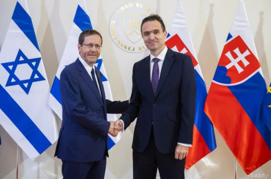 Premiér Ódor a izaelský prezident Herzog včera hovorili o spolupráci v oblasti obrany či výskumu