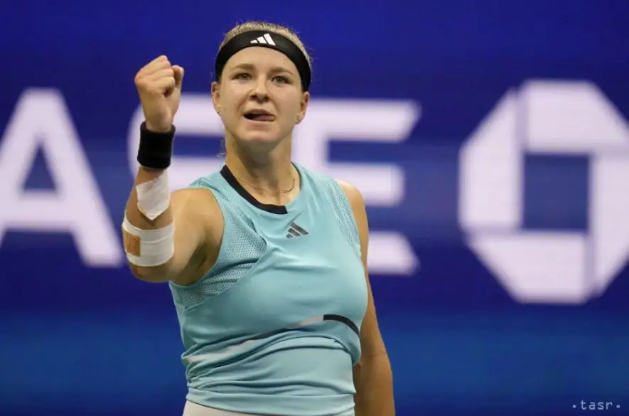 Češka Karolína Muchová postúpila do semifinále US Open, stretne sa s Gauffovou