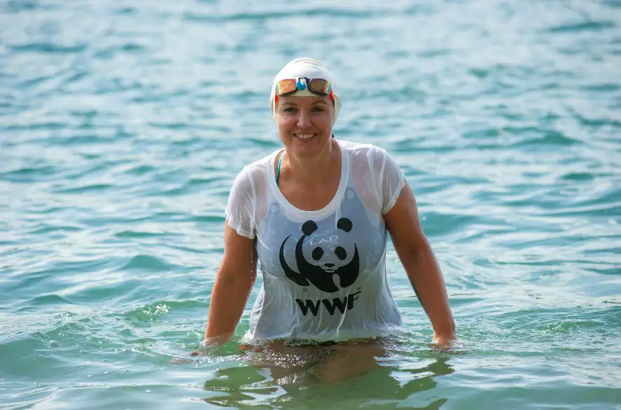 Plavkyňa Soňa Rebrová dnes pláva v La Manche: „Aj vy môžete podporiť môj boj za slobodu riek“