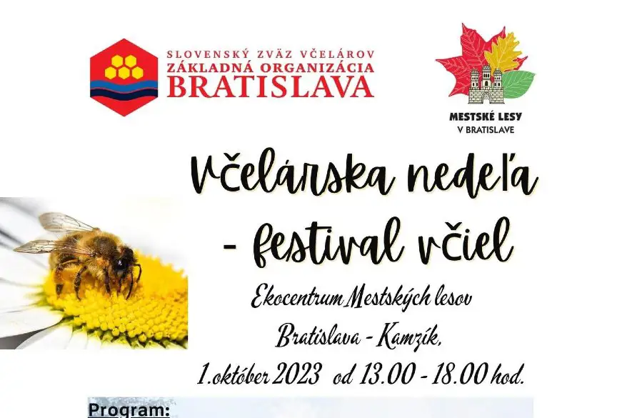 Centrum ekovýchovy na Kamzíku bude patriť v nedeľu Festivalu včiel