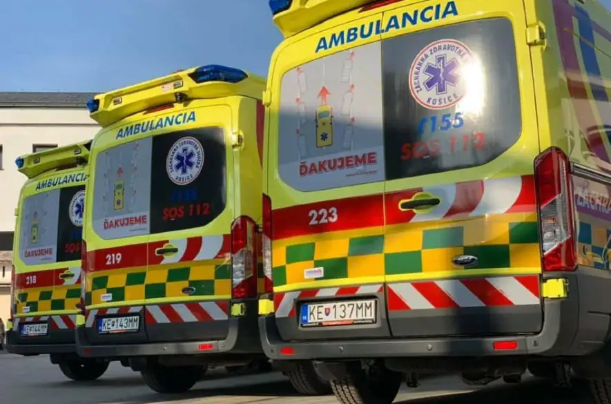 Záchranná služba Košice odovzdala posádkam prvé nové sanitky