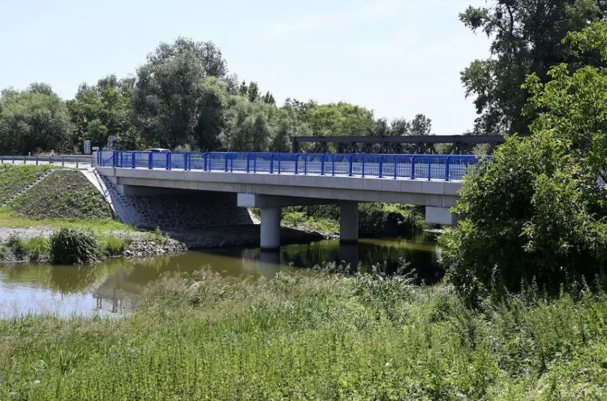 Most pri Stretave v okrese Michalovce po rekonštrukcii sprejazdnili