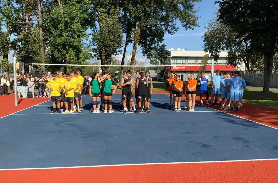 Na gymnáziu v Michalovciach pribudli športoviská za skoro 300.000 eur