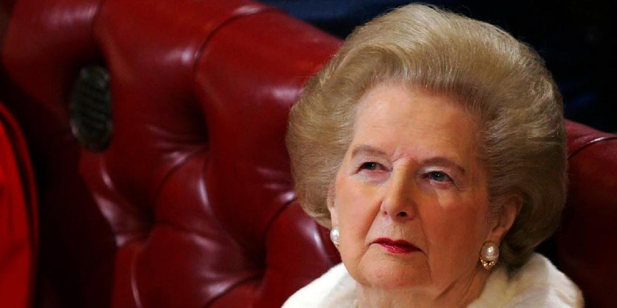 Thatcherovú pochovajú s vojenskými poctami