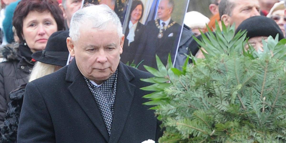 Jaroslaw Kaczyński si pripomenul tragickú smrť svojho brata