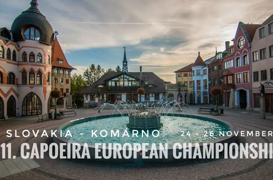 Majstrovstvá Európy v Capoeire tentoraz na Slovensku v Komárne