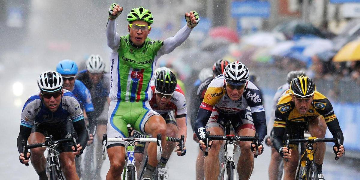 Peter Sagan víťazom pretekov v Belgicku
