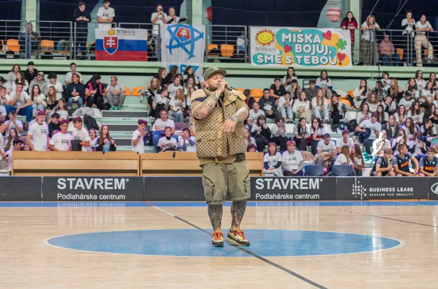 Ego, Kali a Marek Hamšík podporili deti na exhibícii Intergrácia v Mestskej hale v Nitre!