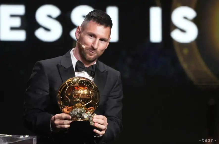 Messi získal ôsmykrát Zlatú loptu magazínu France Football