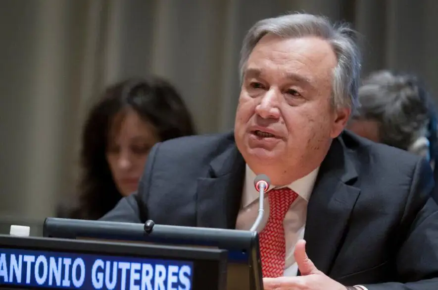 Generálny tajomník OSN Guterres v Nepále žiadal mier vo vojnových konfliktoch vo svete