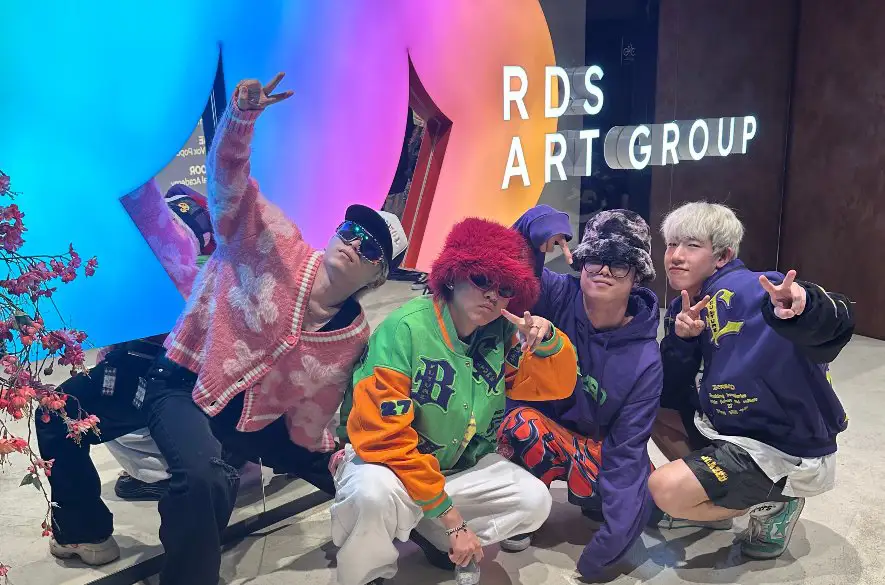 Kórejská profesionálna skupina COLOR CREW spôsobila v RDS Art Group tanečný ošiaľ!