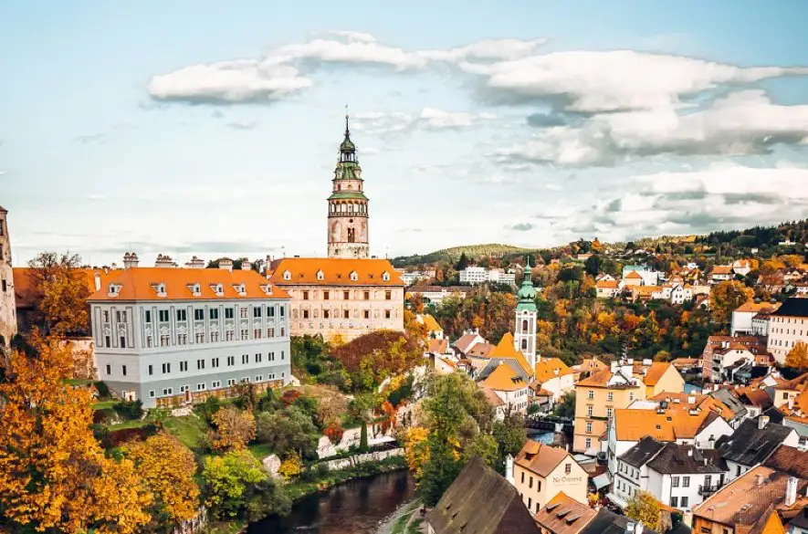 Najkrajšie mesto na jeseň? Český Krumlov!
