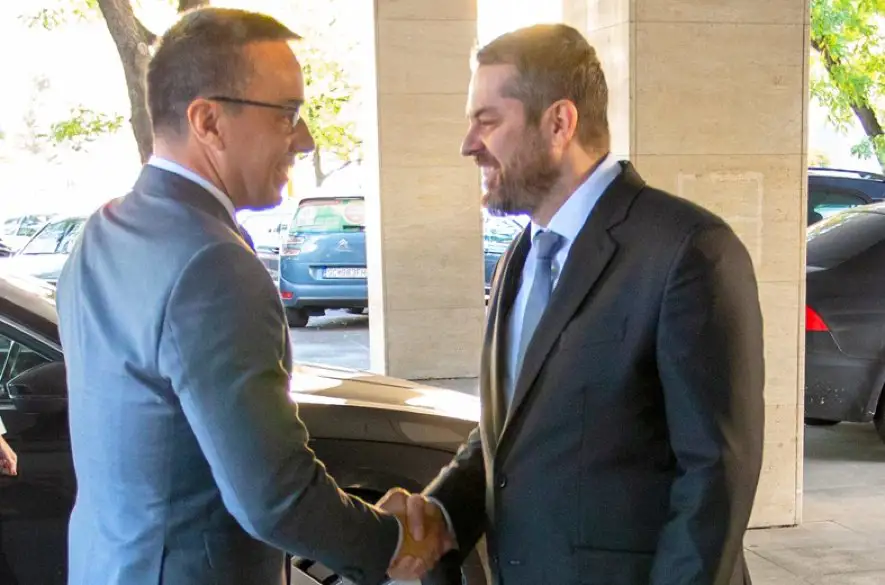 Minister práce E. Tomáš uviedol do funkcie nového generálneho riaditeľa Ústredia práce, sociálnych vecí a rodiny