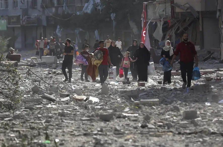 Podľa OSN je v pásme Gazy presídlených približne 1,5 milióna ľudí