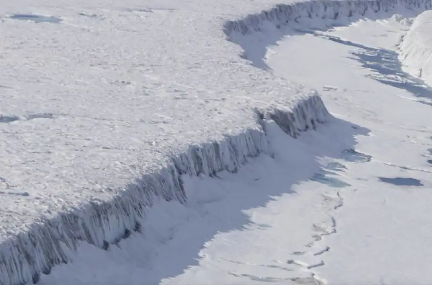 Posledný šelfový ľadovec v Grónsku stratil za 40 rokov tretinu objemu