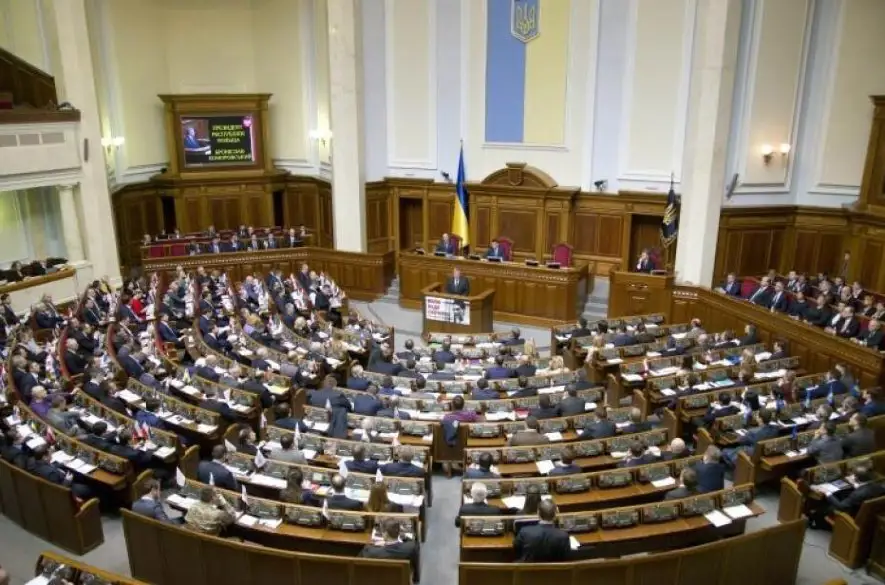 Ukrajinský parlament schválil rozpočet, vyše polovica ide na obranu