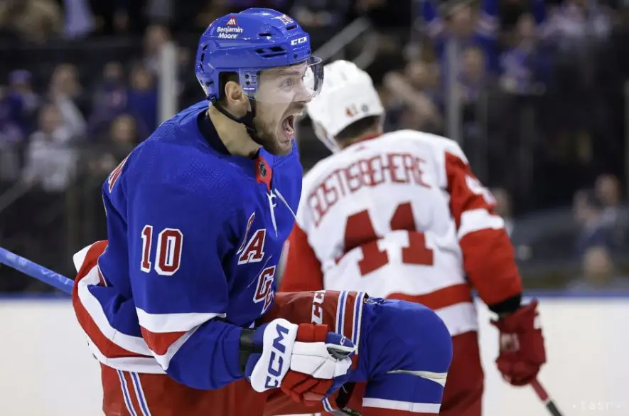 Rus Panarin bodoval aj v 14. zápase sezóny a vyrovnal klubový rekord