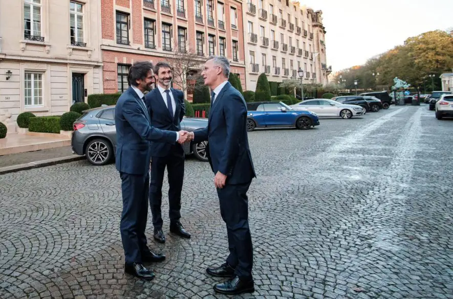Minister obrany R. Kaliňák sa stretol s generálnym tajomníkom NATO Jensom Stoltenbergom