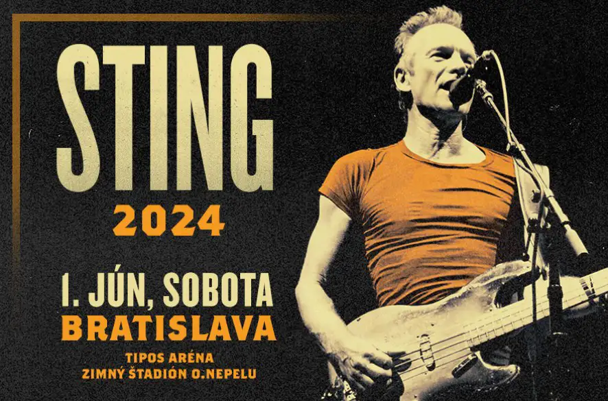 Fenomenálny Sting sa vracia do Bratislavy! Na Zimnom štadióne Ondreja Nepelu vystúpi 1. júna 2024!