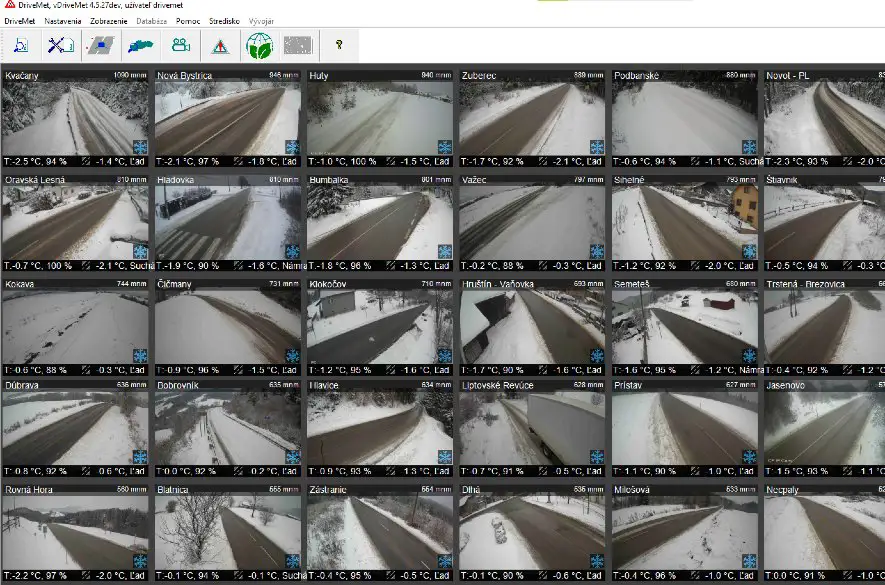 V Žilinskom kraji si stav vozovky môžu vodiči overiť prostredníctvom kamier