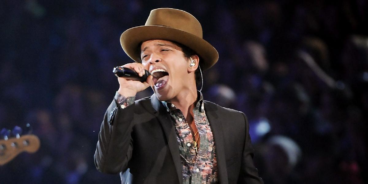 Spevák Bruno Mars: Na čele rebríčka Billboard Hot 100