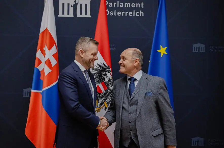 Peter Pellegrini rokoval v Rakúsku aj o umelej inteligencii, migrácii a vojenských konfliktoch