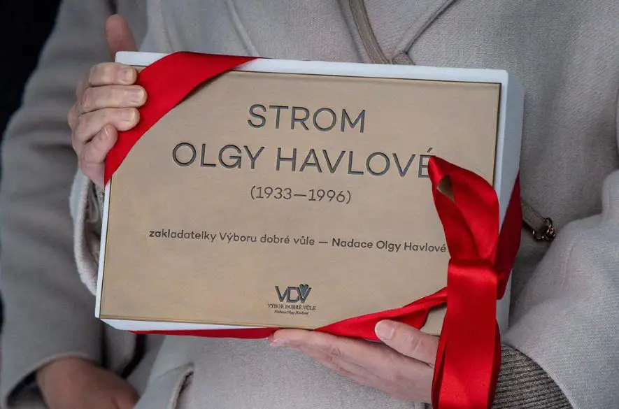 Dnes v Bratislave zasadia Strom Olgy Havlovej k jej nedožitým 90.
