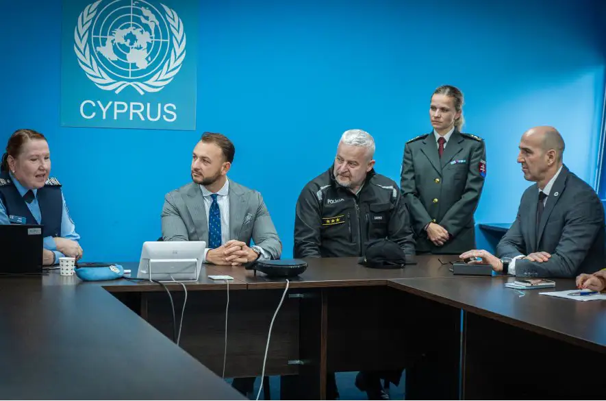 Minister vnútra Matúš Šutaj Eštok navštívil Cyprus, SR poskytne expertízu a skúsenosti slovenskej polície