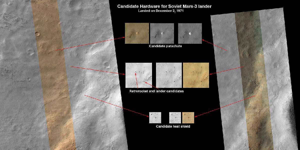 Americká družica možno na Marse objavila stratenú ruskú sondu