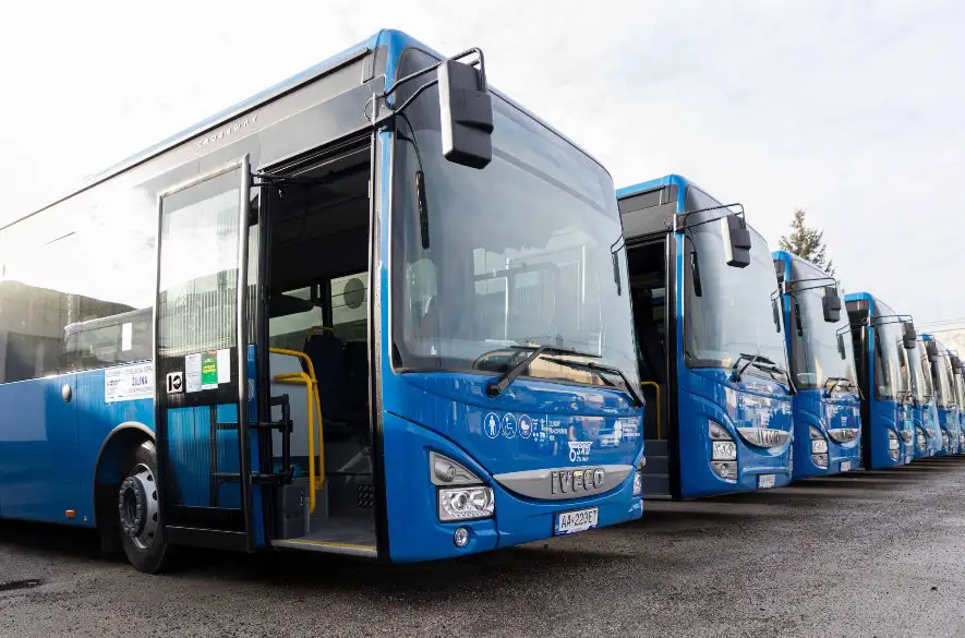 Obyvatelia Žilinského kraja dostali darček v podobe 84 nových autobusov