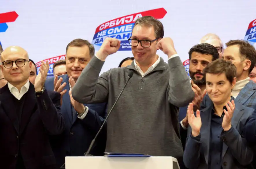 Srbské voľby minulý víkend. Zvíťazila pravicová konzervatívna strana, Európa prehrala
