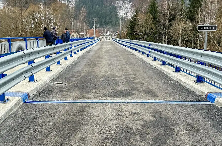 Most v obci Podbiel za viac ako 2 mil. eur je dokončený
