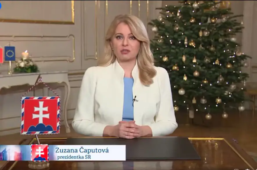 Novoročný príhovor prezidentky SR Zuzany Čaputovej (+VIDEO)