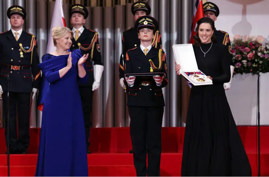 Prezidentka Zuzana Čaputová udelila 33 vyznamenaní, ocenená je i Petra Vlhová