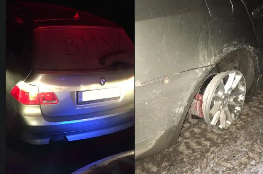 Bezohľadný vodič unikal pred policajtami v Nitrianskych Sučanoch. Zastavil ho až defekt pneumatiky