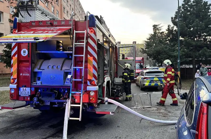 Včerajší požiar v Bratislave na Belinského ulici vyšetrujú policajti piateho bratislavského okresu