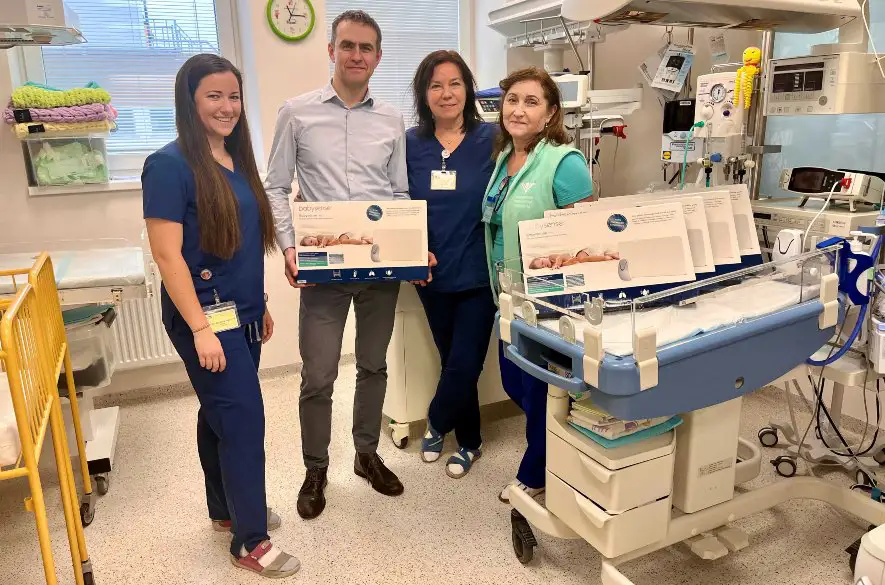 Nemocnica v Prievidzi dostala 5 nových monitorov dychu od firmy INCON