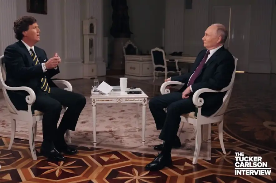 VIETE PRVÍ: Toto sú témy, o ktorých hovorili Tucker Carlson a Vladimir Putin! Zavreli Clintonovi poradcovia Rusku dvere do NATO? (+ROZHOVOR)