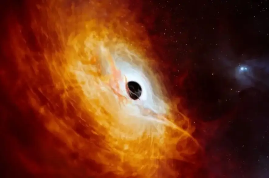 Vedci objavili doposiaľ najjasnejšiu a "najhladnejšiu" čiernu dieru, aká bola kedy zistená